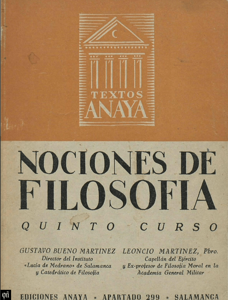 Nociones filosofía