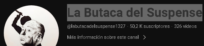 La Butaca del Suspense:cine y series.