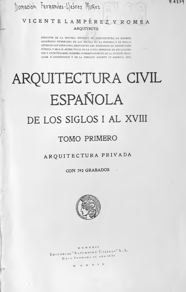 Arquitectura civil España_S=I_XVI