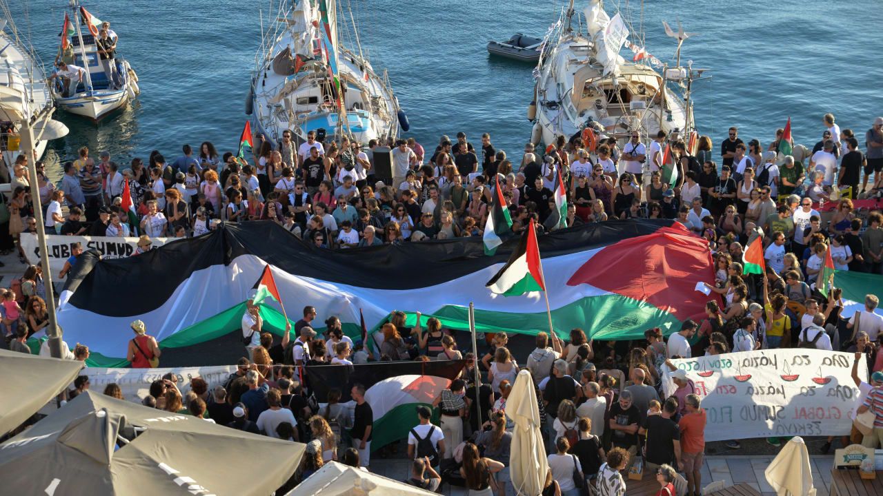 España e Italia envían buques para ayudar a la Flotilla Sumud.  «operaciones de rescate»