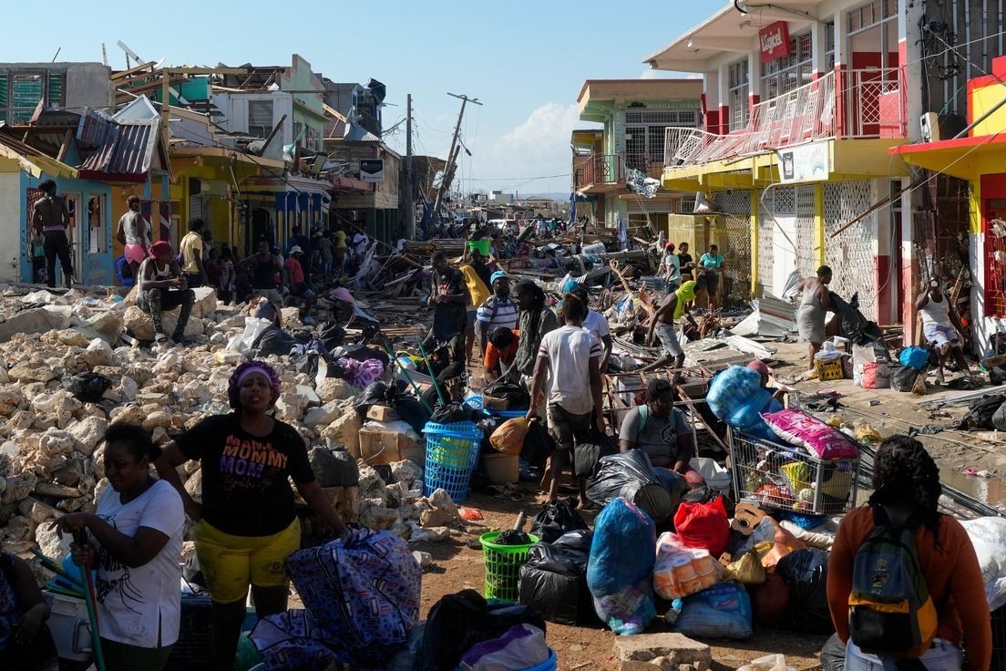 Jamaica queda devastada tras el paso de Melissa