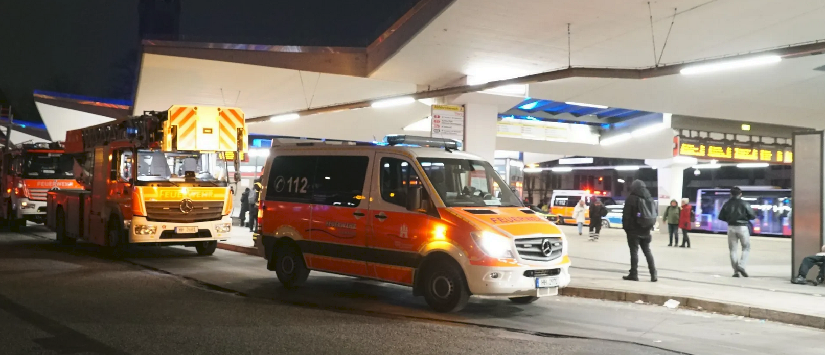 Asesinato en el metro de Hamburgo: el autor presuntamente atacó a agentes de policía dos días antes